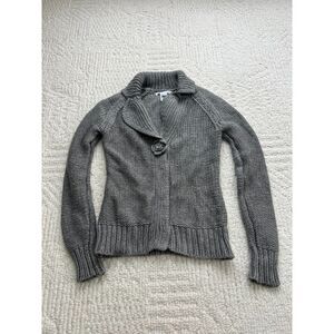 grey cardigan xs